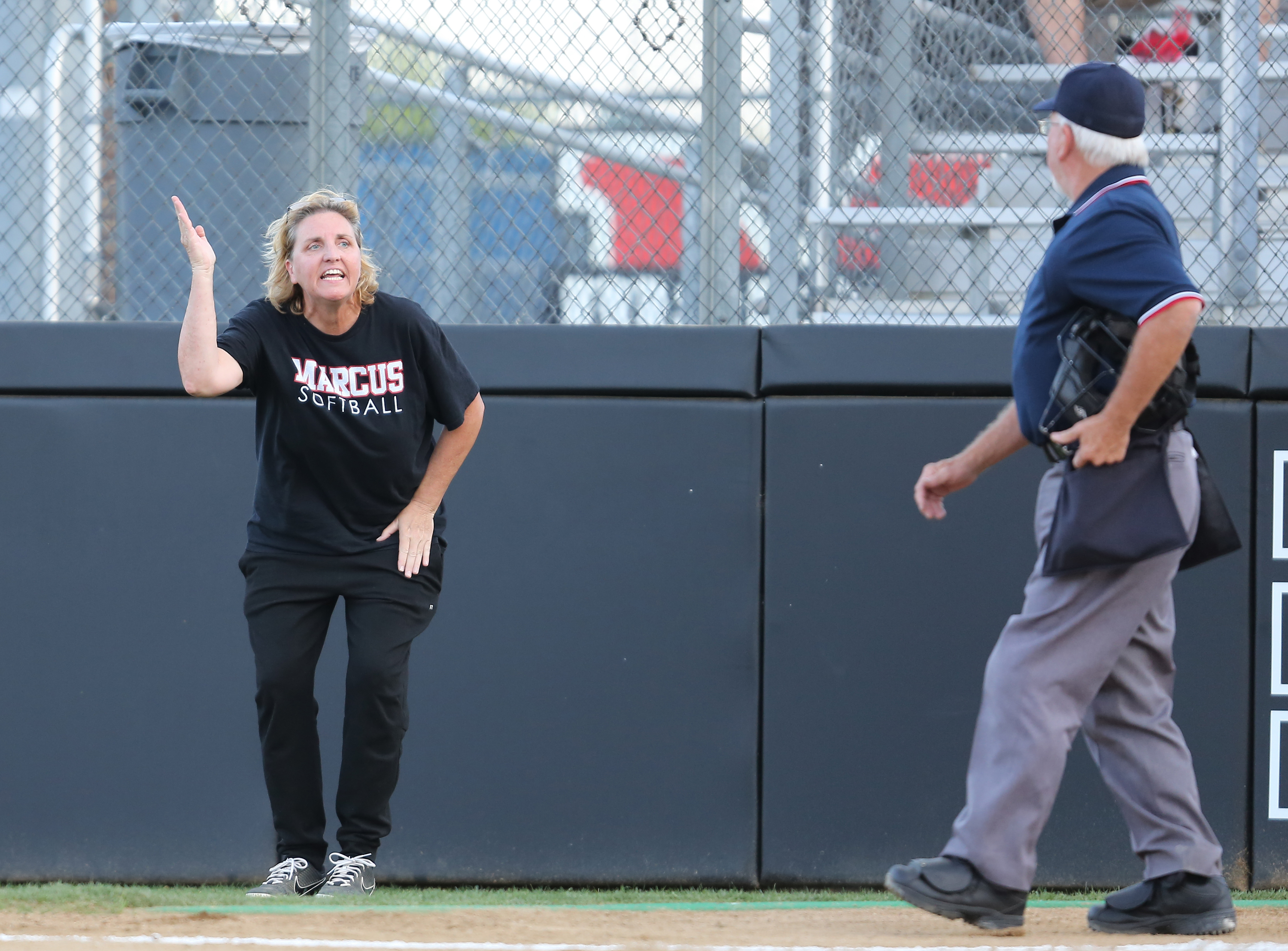Flower Mound Marcus Plano Texas softball 041923 Brian McLean 4